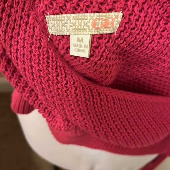 Gianni Bini Hot Pink Sweater Tank NWT - Picture 4 of 5